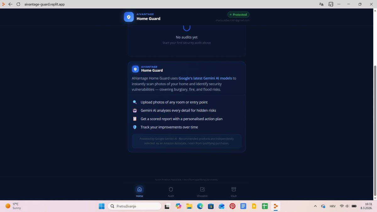 AIVantage Home Guard Screenshot 2
