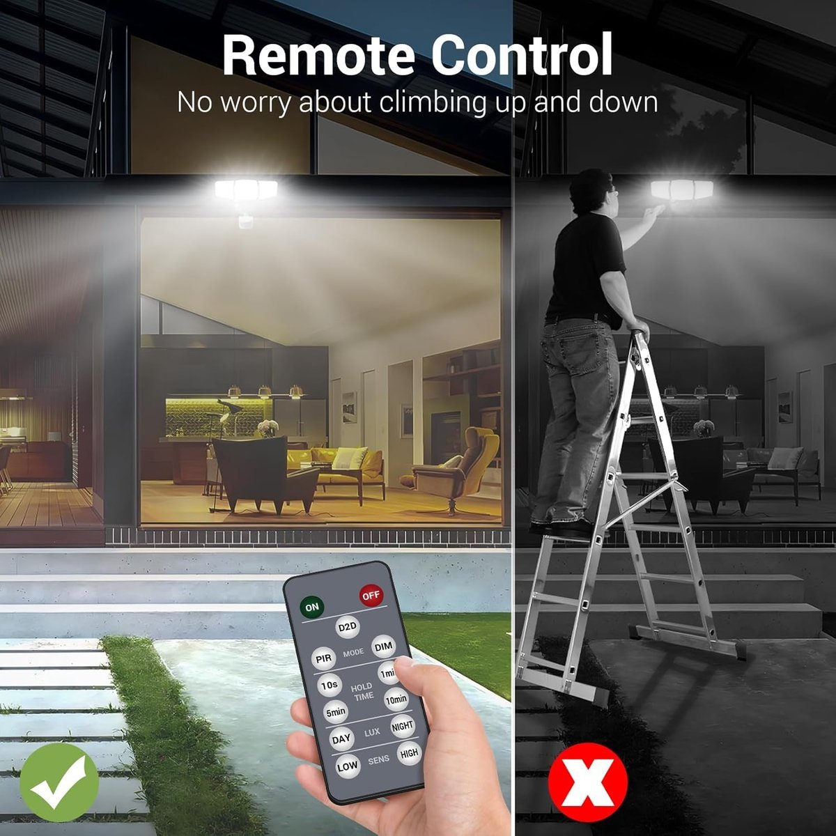 Lepro Motion Sensor Outdoor Floodlight